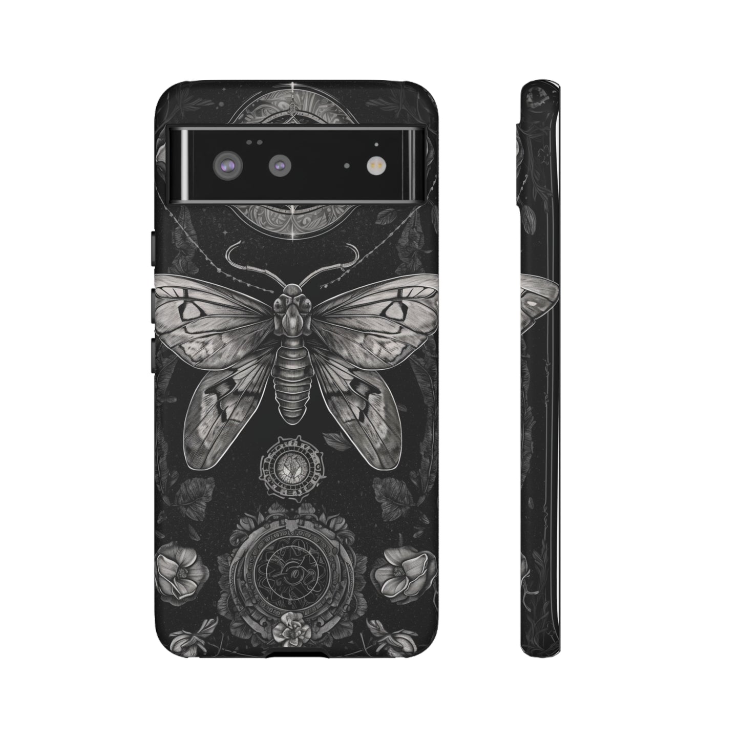 Goth Moth Dark Academia Phone Case