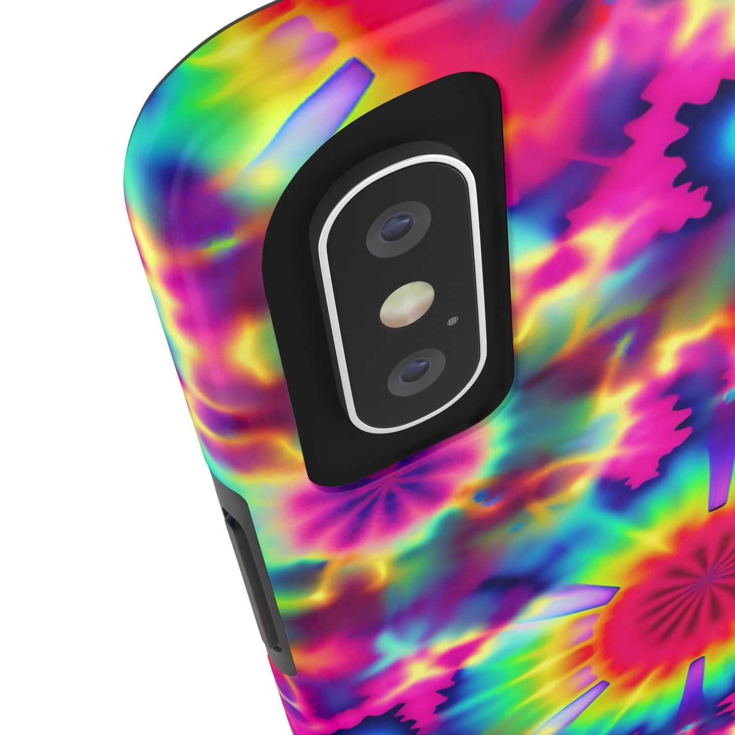 Trippy Psychedelic Fractal Tie-dye Aesthetic  | Tough iPhone Case