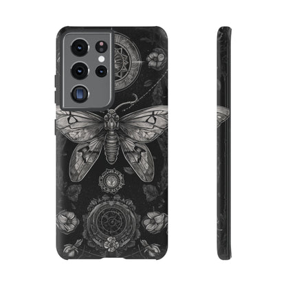 Goth Moth Dark Academia Phone Case