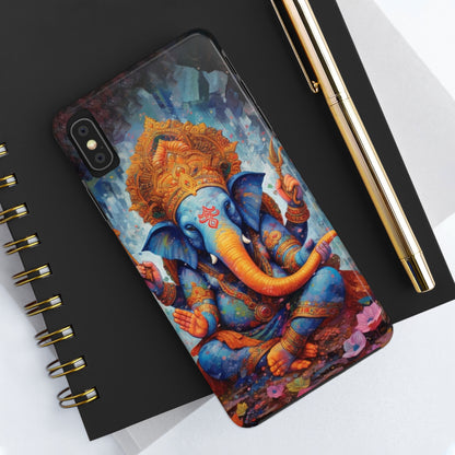 Divine Daze: Psychedelic Ganesh Hindu God | Sacred Design | Tough iPhone Case