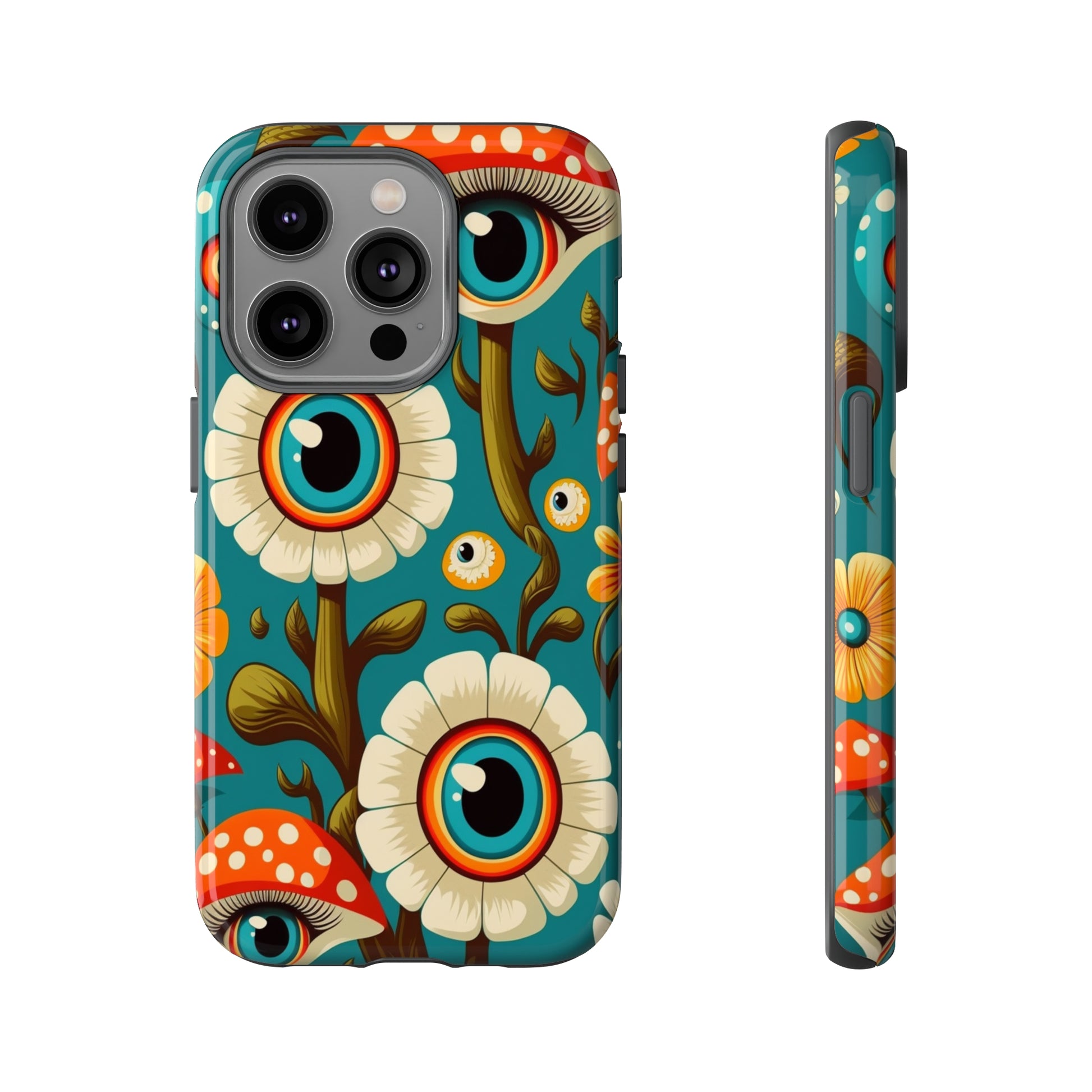 Mushrooms Pattern iPhone case