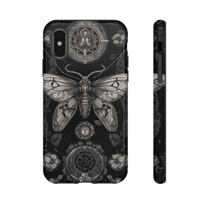 Goth Moth Dark Academia Phone Case