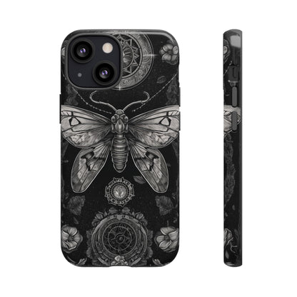 Goth Moth Dark Academia Phone Case