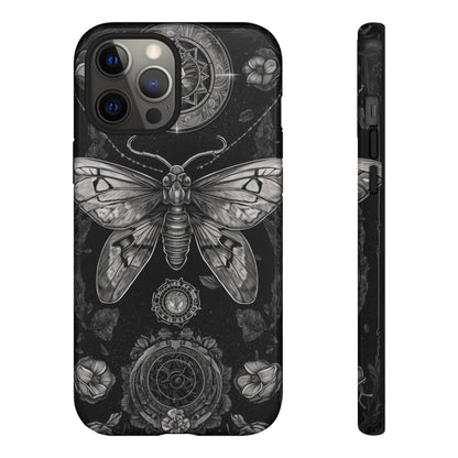 Goth Moth Dark Academia Phone Case