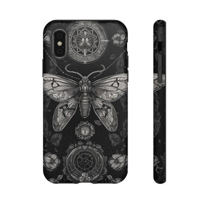 Goth Moth Dark Academia Phone Case