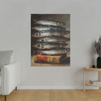 Stacked Like Sardines - Canvas Gallery Print