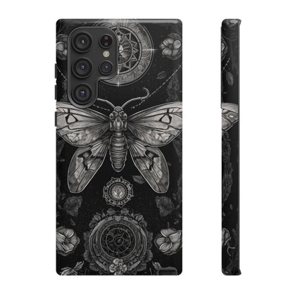 Goth Moth Dark Academia Phone Case