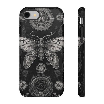 Goth Moth Dark Academia Phone Case