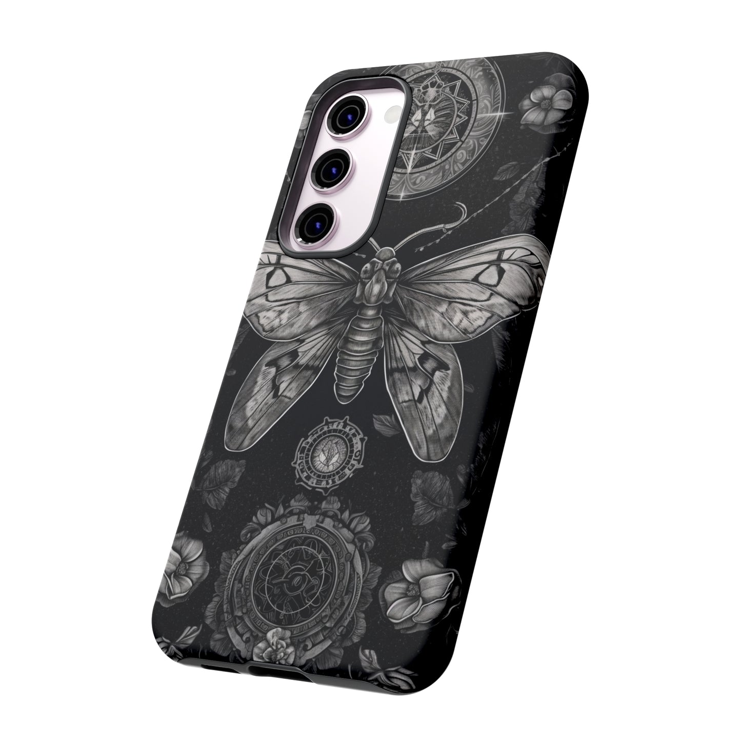 Goth Moth Dark Academia Phone Case