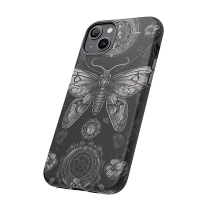 Goth Moth Dark Academia Phone Case