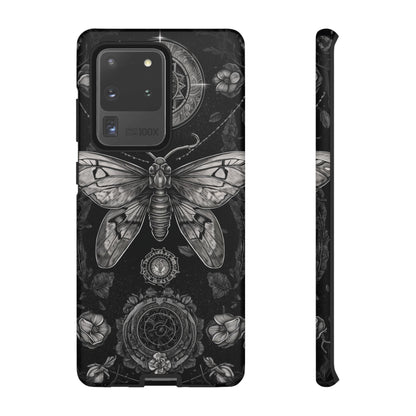 Goth Moth Dark Academia Phone Case