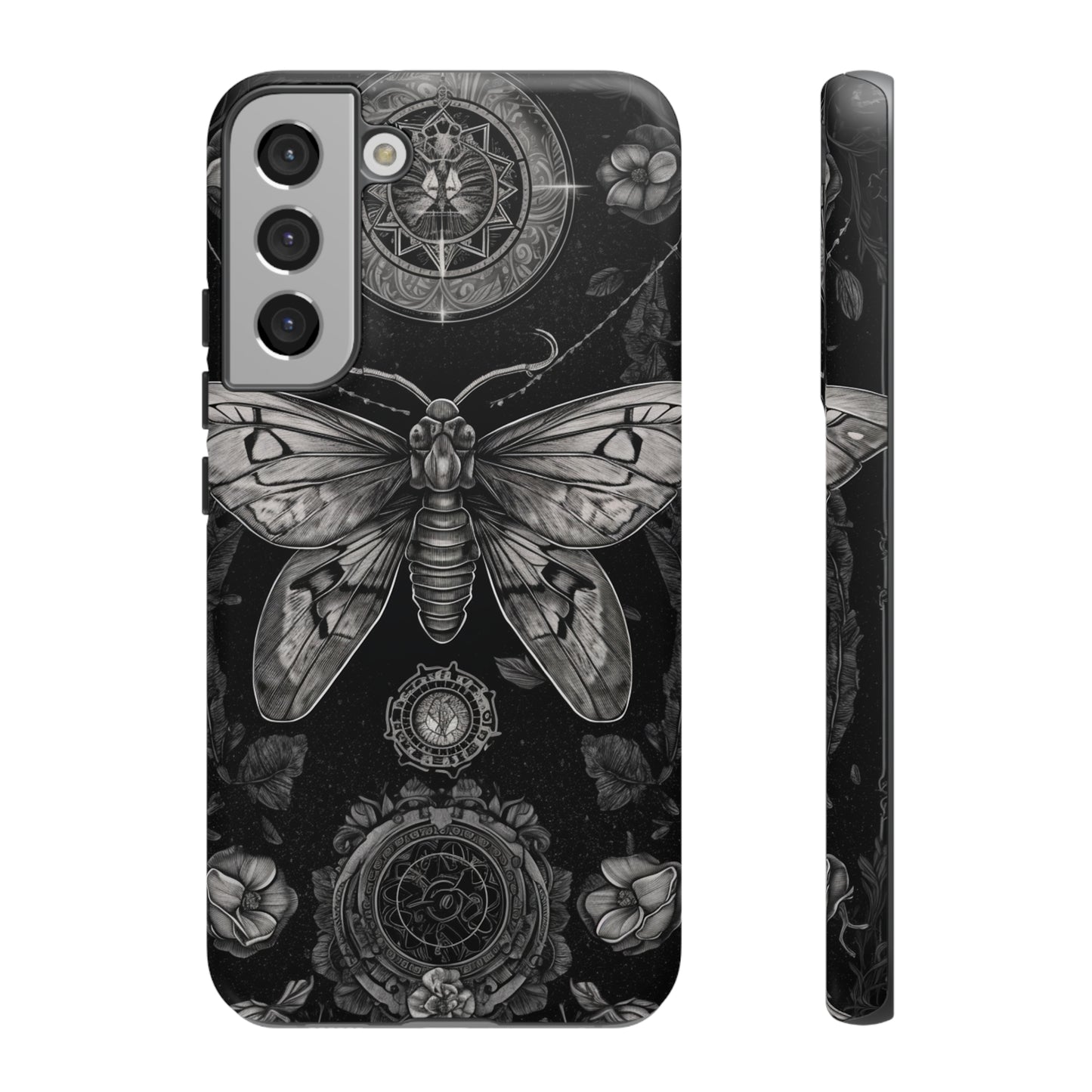 Goth Moth Dark Academia Phone Case