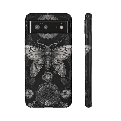 Goth Moth Dark Academia Phone Case