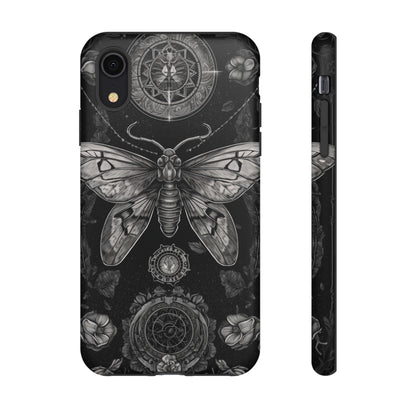 Goth Moth Dark Academia Phone Case