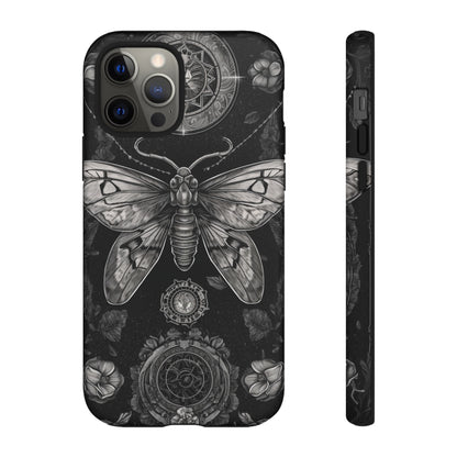 Goth Moth Dark Academia Phone Case