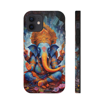 Divine Daze: Psychedelic Ganesh Hindu God | Sacred Design | Tough iPhone Case