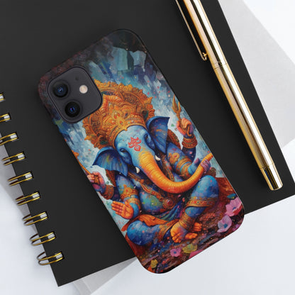 Divine Daze: Psychedelic Ganesh Hindu God | Sacred Design | Tough iPhone Case