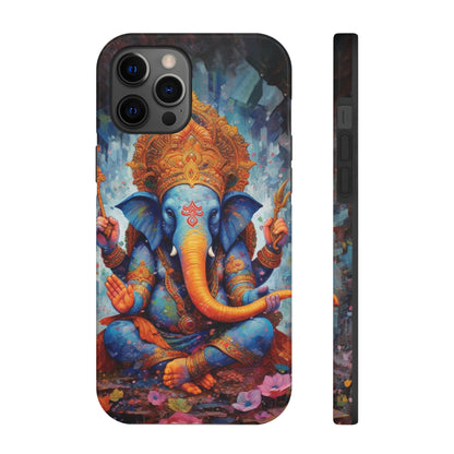 Divine Daze: Psychedelic Ganesh Hindu God | Sacred Design | Tough iPhone Case