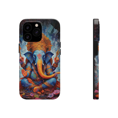 Divine Daze: Psychedelic Ganesh Hindu God | Sacred Design | Tough iPhone Case