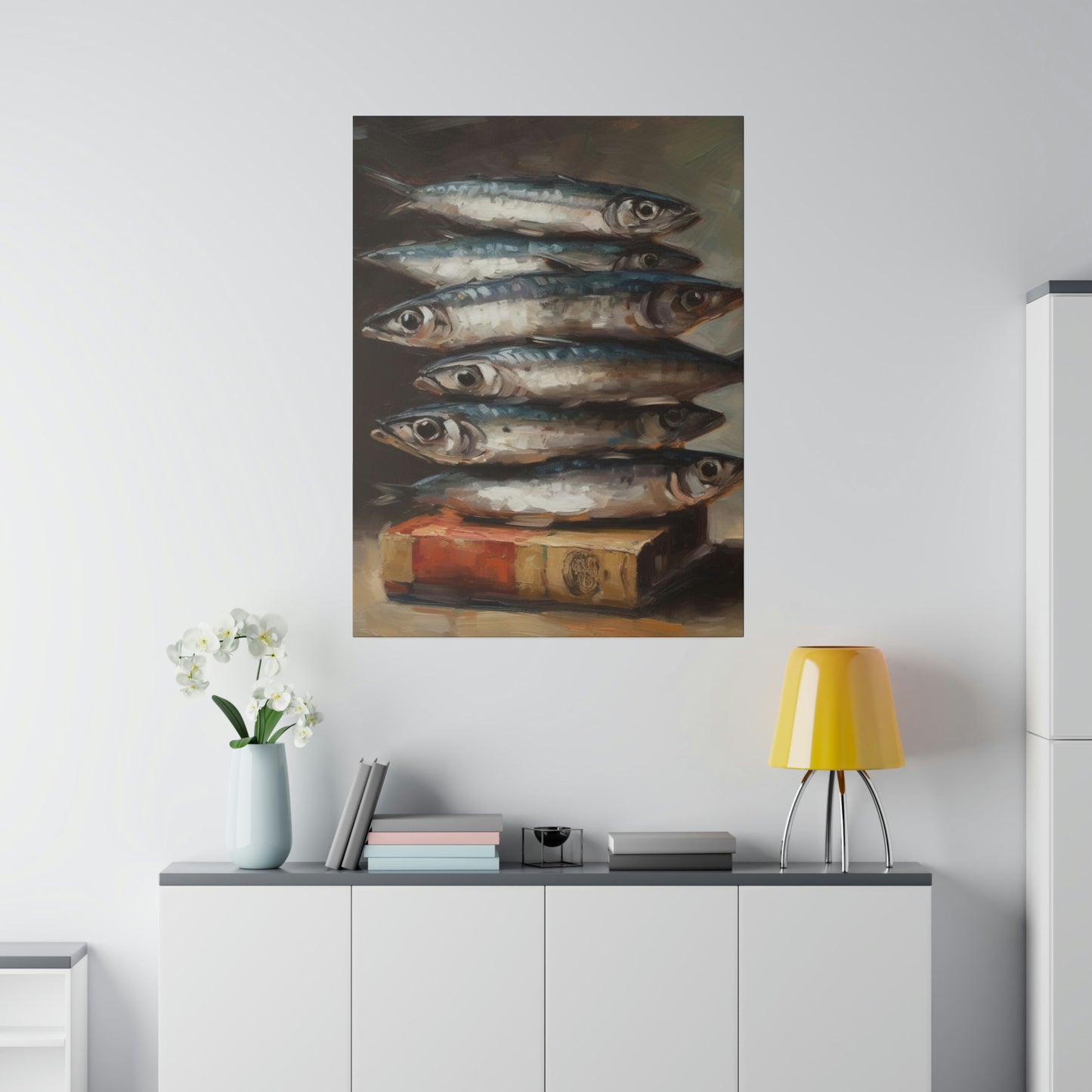 Stacked Like Sardines - Canvas Gallery Print