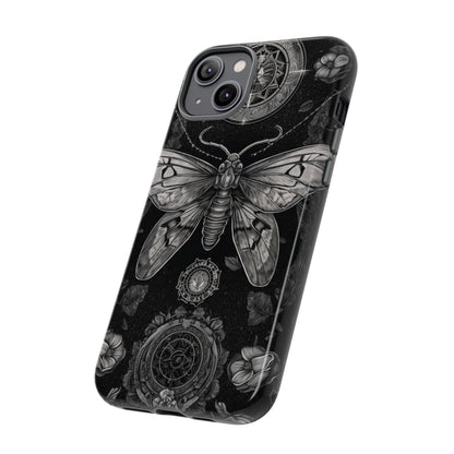 Goth Moth Dark Academia Phone Case