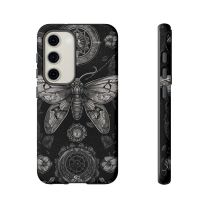 Goth Moth Dark Academia Phone Case