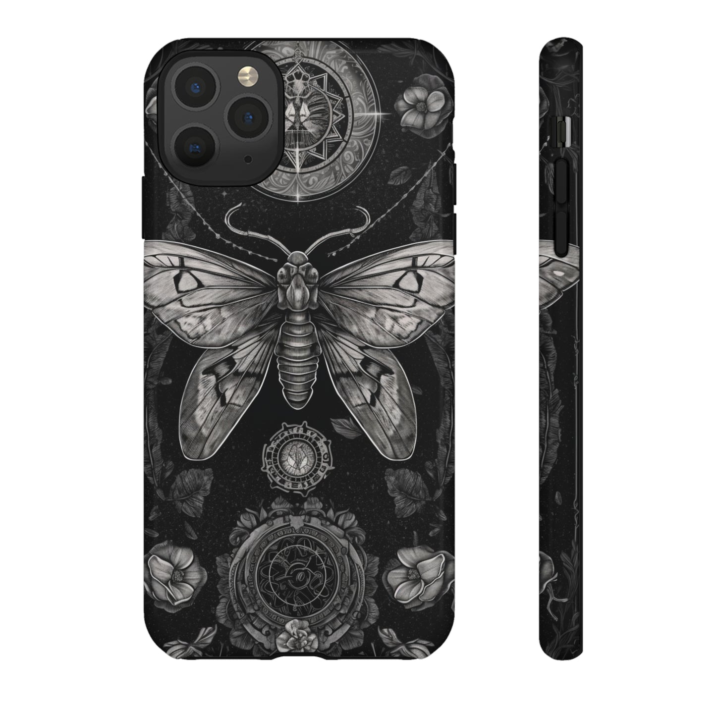 Goth Moth Dark Academia Phone Case