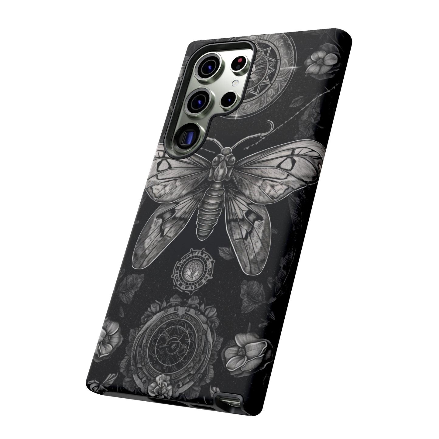 Goth Moth Dark Academia Phone Case