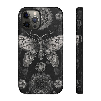 Goth Moth Dark Academia Phone Case