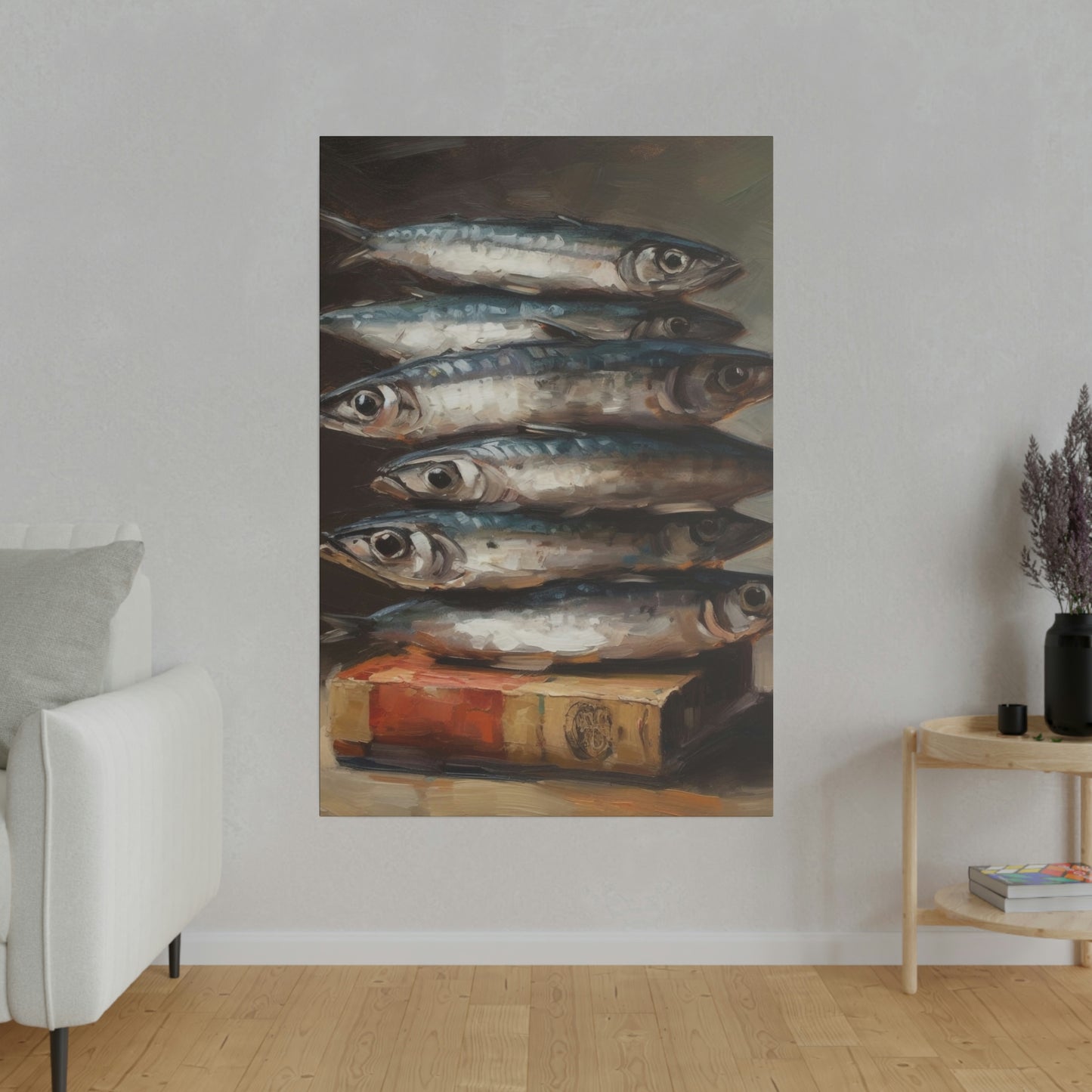 Stacked Like Sardines - Canvas Gallery Print