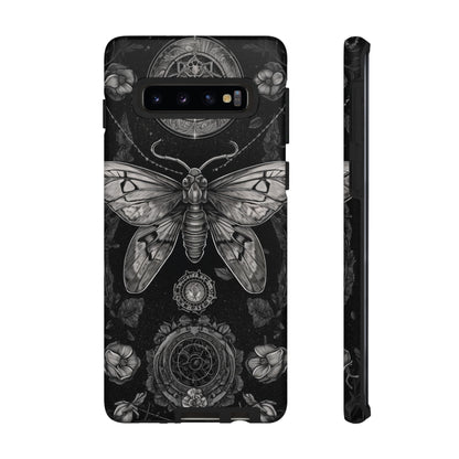 Goth Moth Dark Academia Phone Case