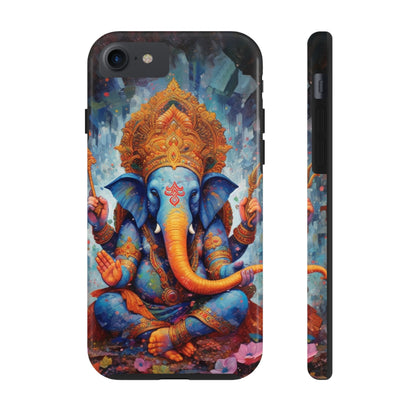 Divine Daze: Psychedelic Ganesh Hindu God | Sacred Design | Tough iPhone Case