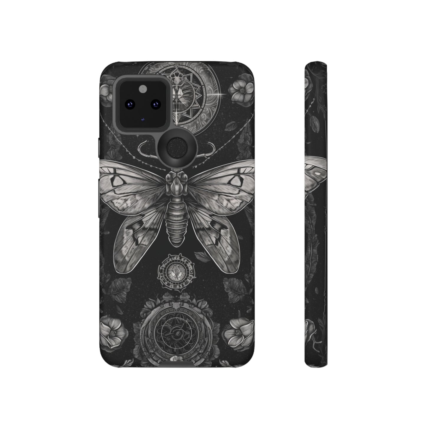 Goth Moth Dark Academia Phone Case