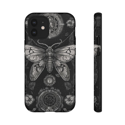 Goth Moth Dark Academia Phone Case