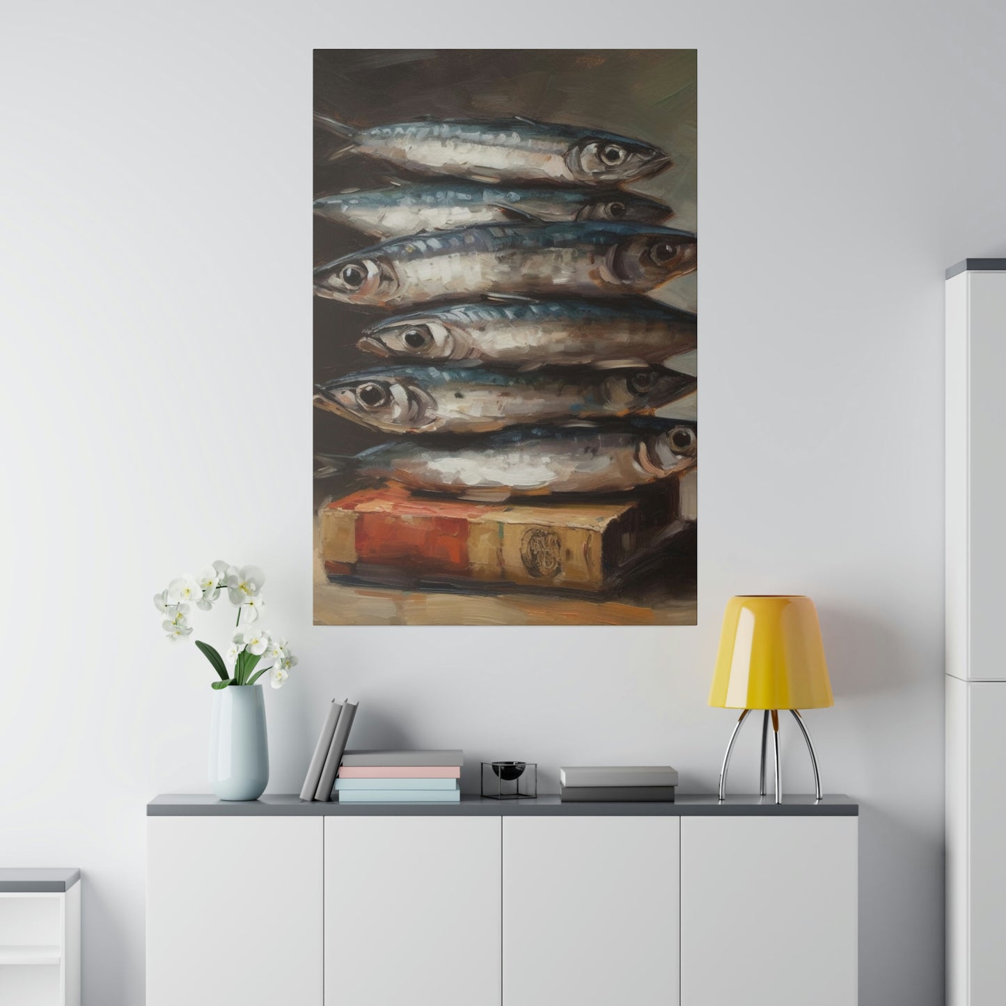 Stacked Like Sardines - Canvas Gallery Print