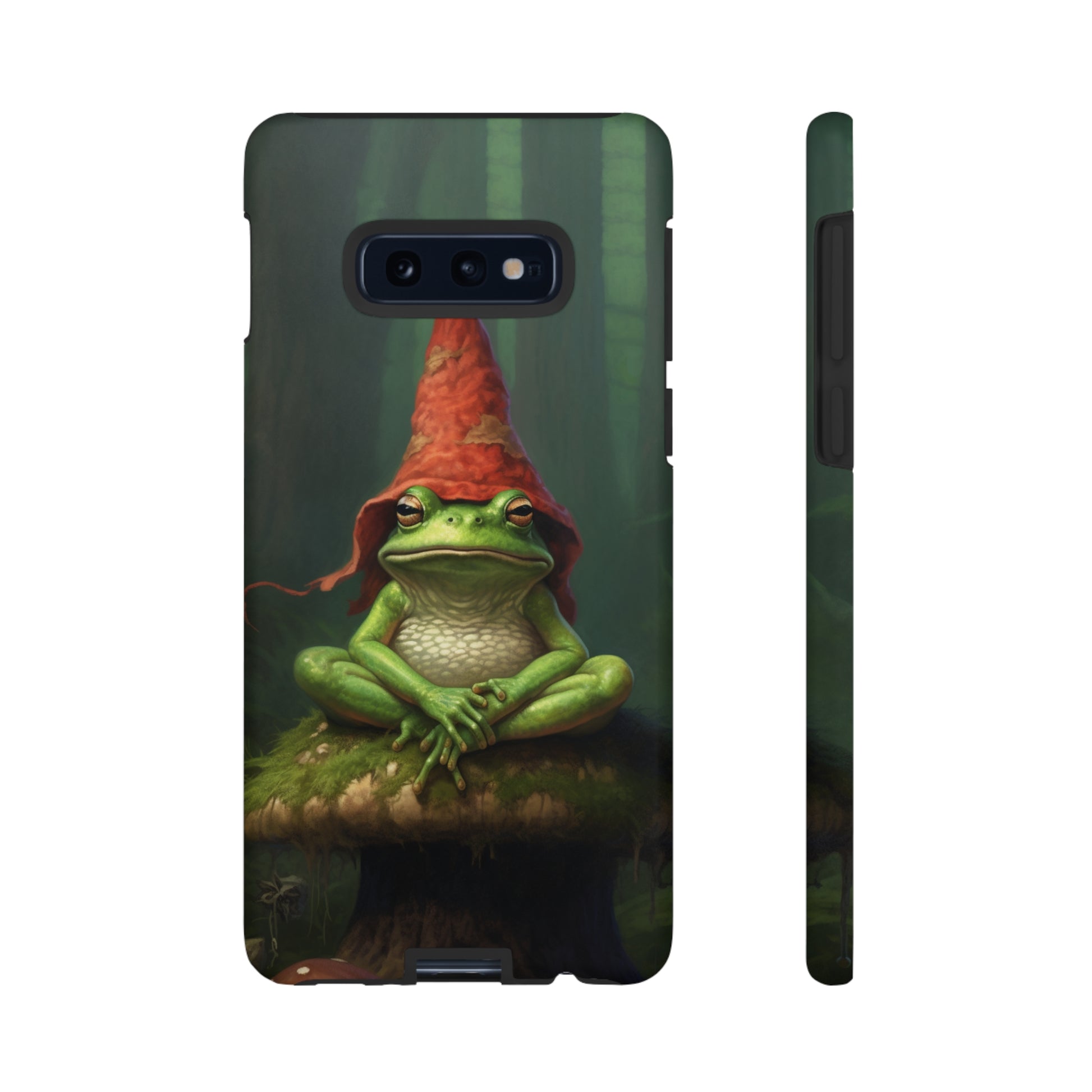 Psychedelic Mushrooms Frog themed Samsung Galaxy case.