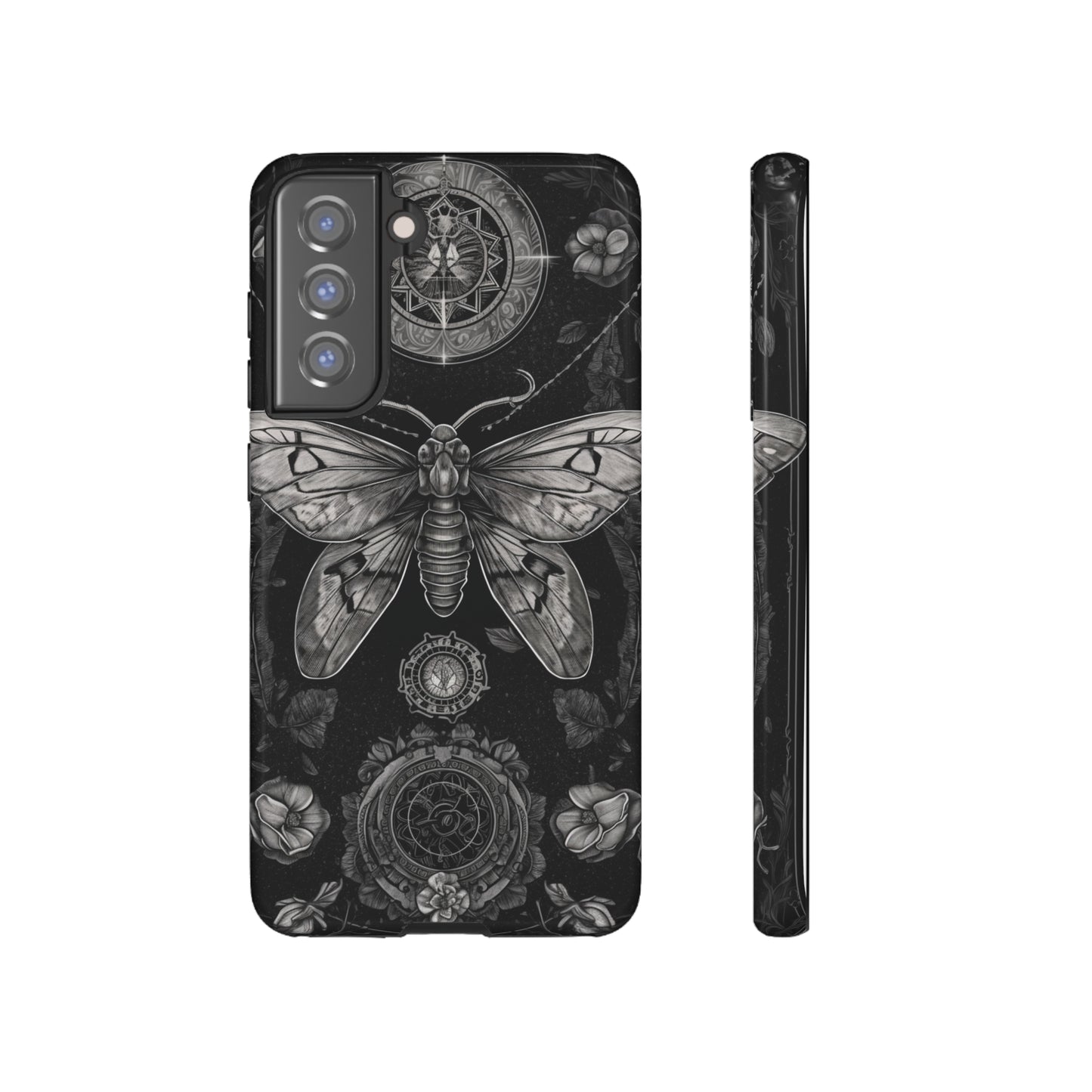 Goth Moth Dark Academia Phone Case