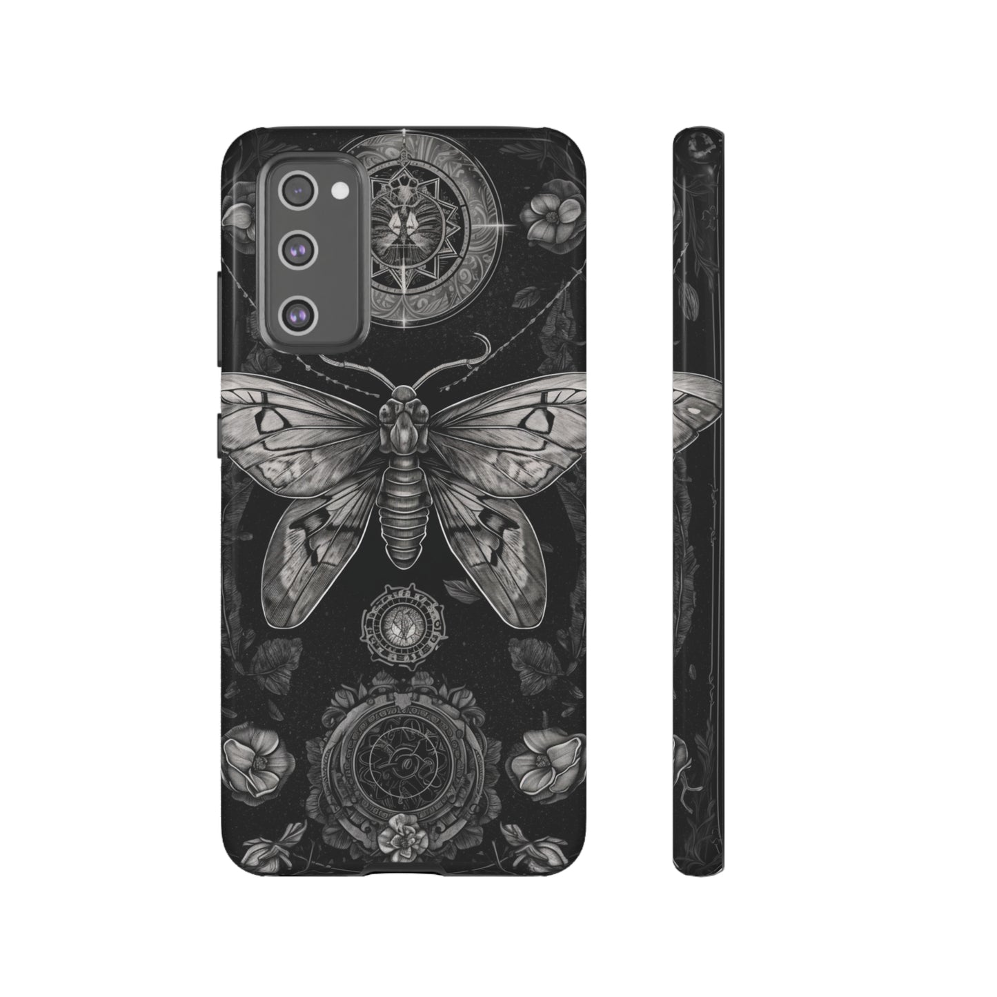 Goth Moth Dark Academia Phone Case